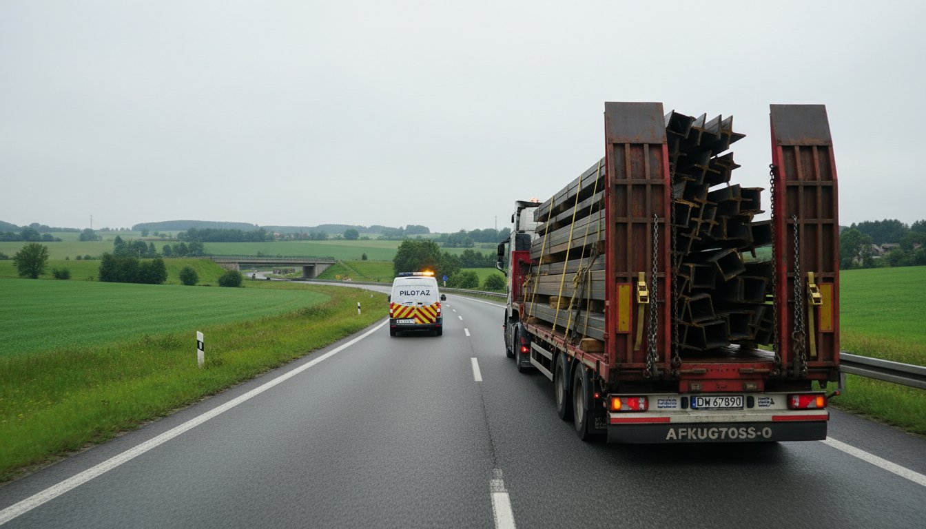 Lieferung Stahlhalle aus Polen nach Deutschland: Ablauf, Logistik und Kosten