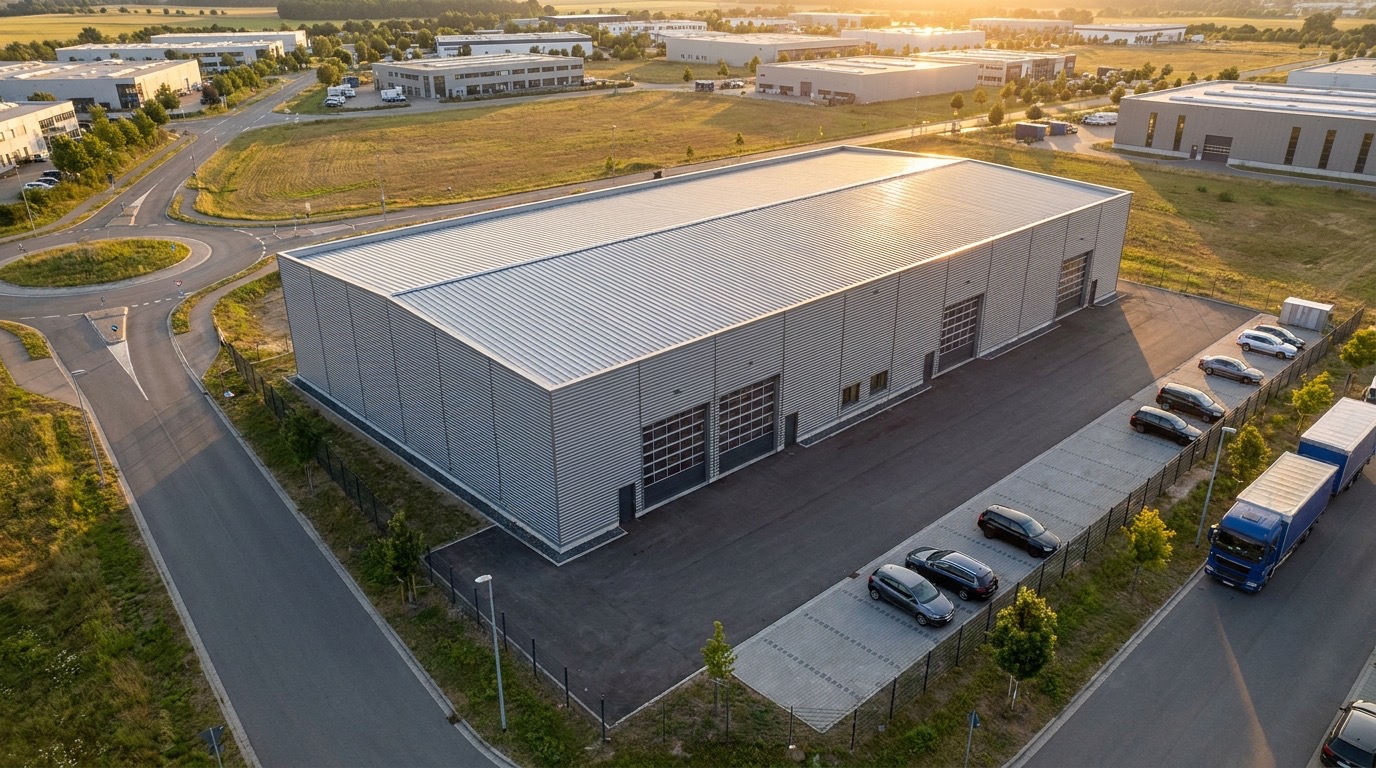 Stahlhalle 1000 m² Kosten 2026 — Lagerhallen-Beispiele Deutschland