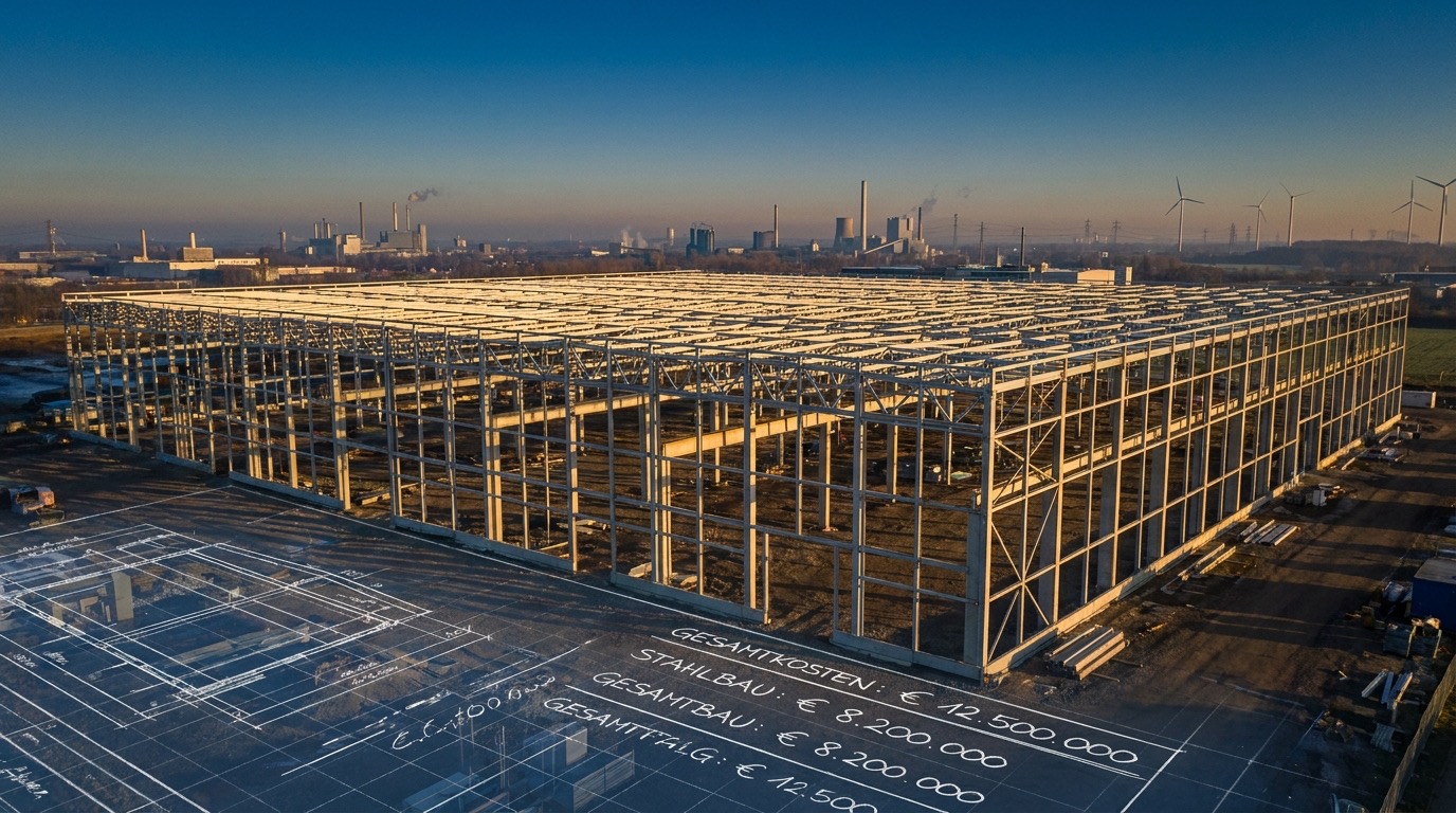 Stahlhalle Preis pro m² 2026 — DE Marktbenchmark Q2