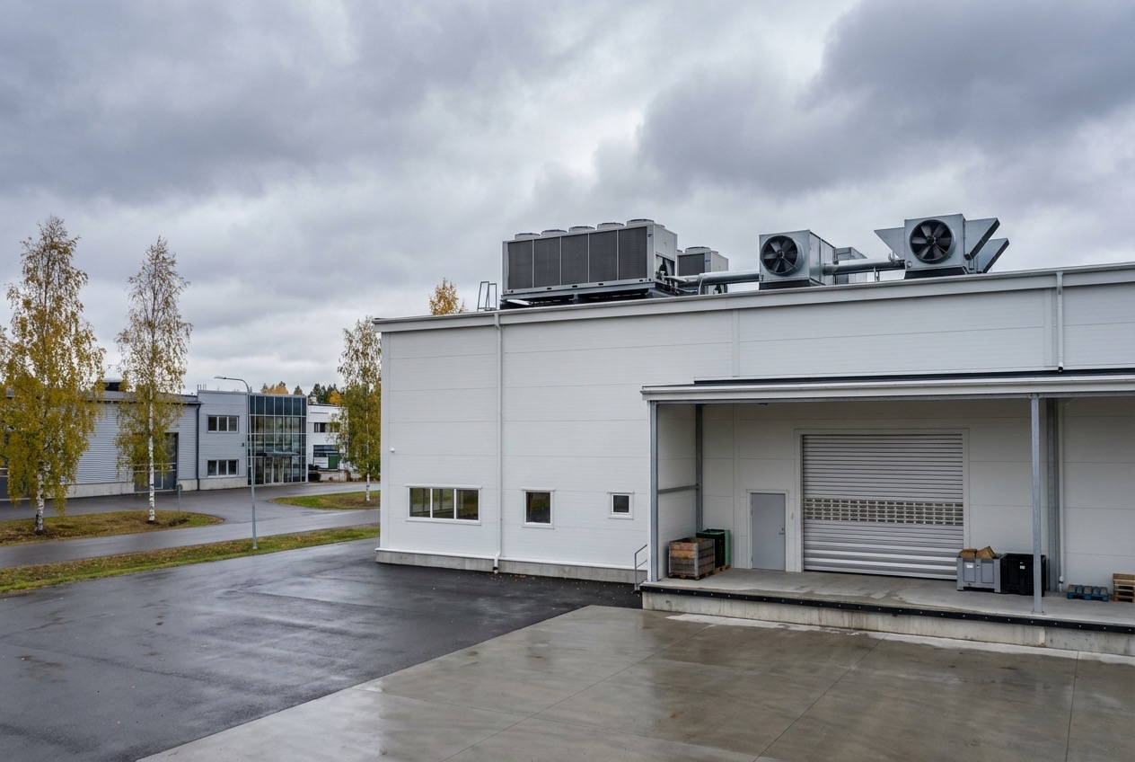 Modern champinjonodling med klimatkontroll