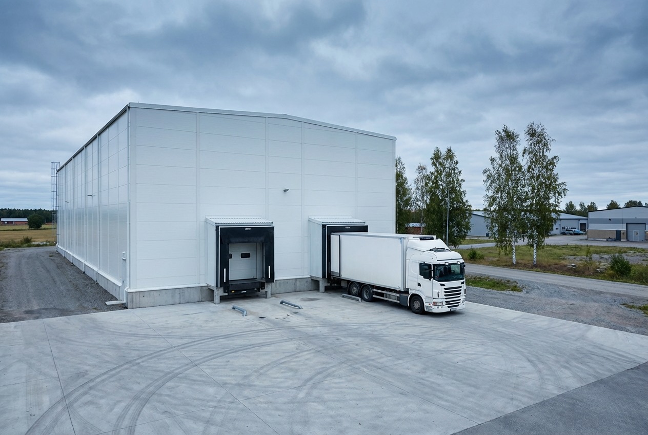 Kjølehaller — Fryselager -22 °C — 2 500 m²