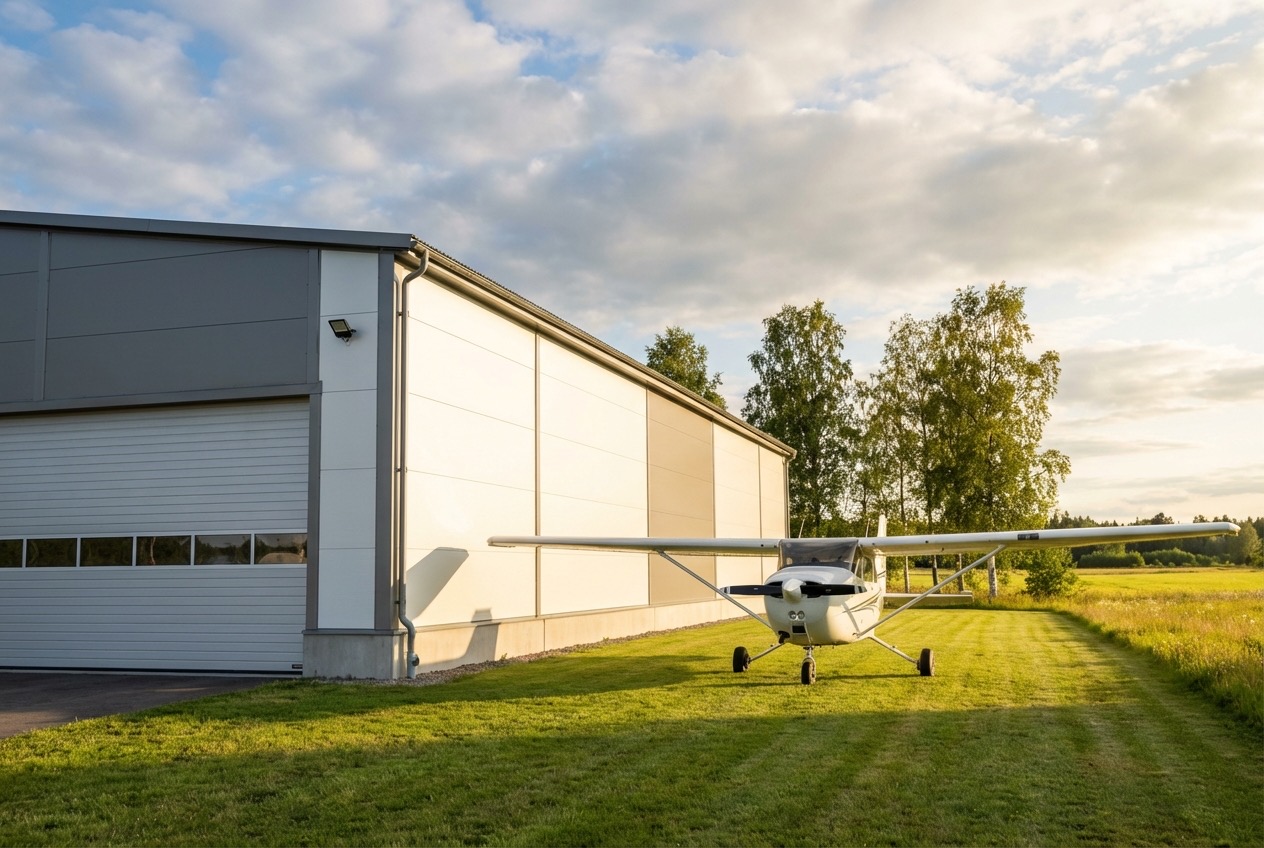 Flyhangarer fra Polen — Privatflyhangar