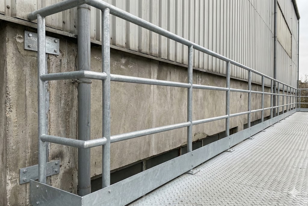 Balustrady stalowe — Balustrady balkonowe dla osiedla mieszkaniowego