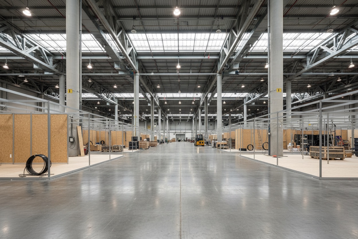 Mässhallar från Polen — Utställningspaviljong — 4 500 m²